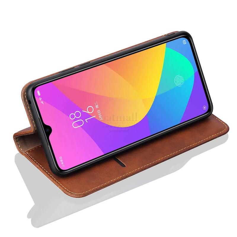 Роскошный ретро тонкий кожаный флип-чехол для Xiaomi Mi A3 чехол-подставка Магнитная Обложка для книги для Xiaomi Mi A3 удобный телефонный футляр