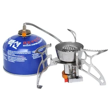 

2900W Gas Burner Ultralight Portable Camping Stove Storage Case for Outdoor Backpacking Hiking Camping Equipment Wood Stove