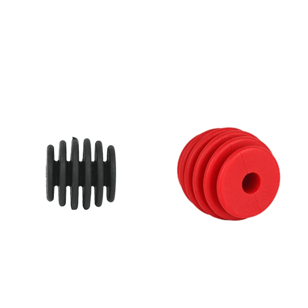 2x Rubber Compound Bow String Decelerator Archery Stabilizer Suppressor