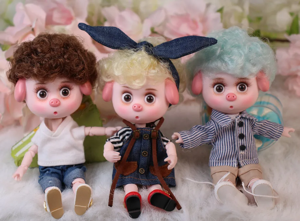 Dream Fairy, 1/12, BJD, кукла, DODO, Pigies, кукла с волосами, 14 см, мини-кукла, 26 суставов, тело, милый детский подарок, игрушка ob11