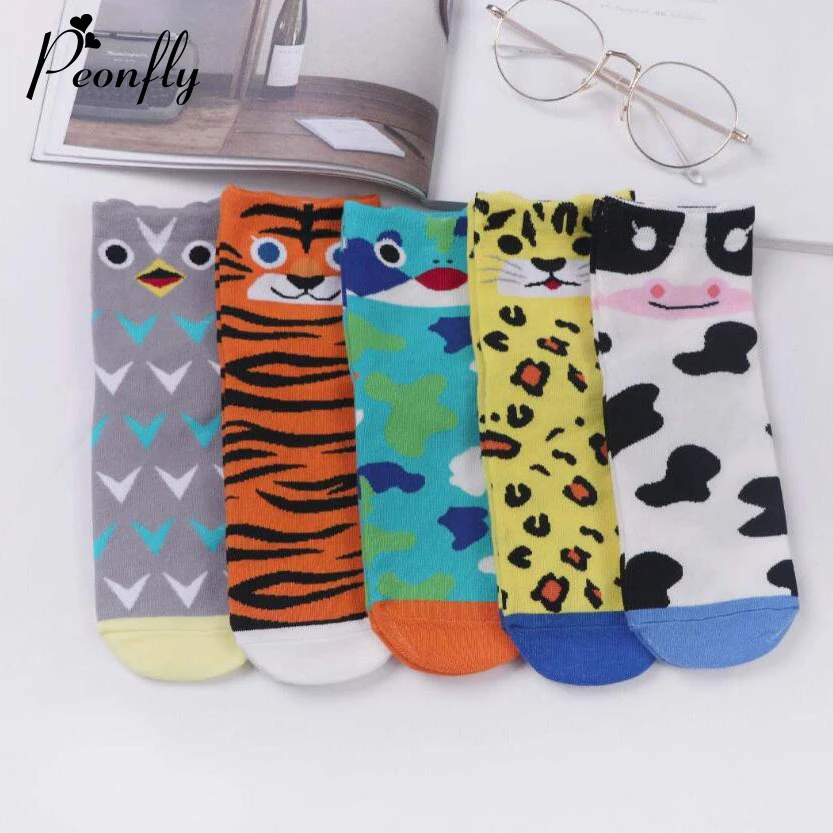PEONFLY Kawaii мультипликационным рисунком Забавные женские домашние тапочки в виде