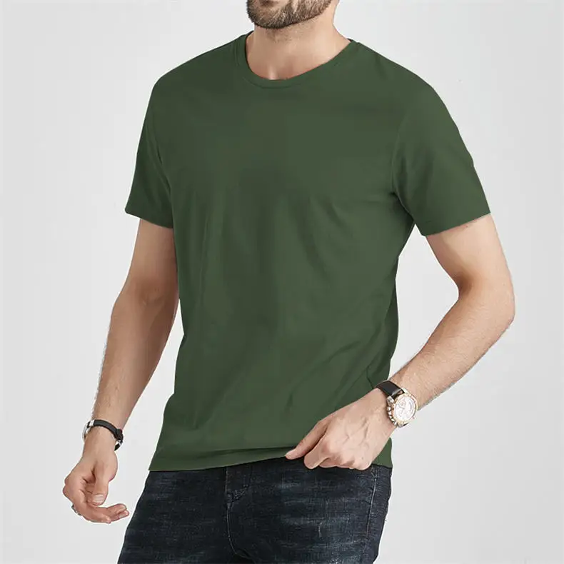 16Colors Free Ship T-Shirts Men Summer Cotton Plain Male Tshirts Black Solid O-Neck Short Tees shirt Soft  Women Top Tee Female 10