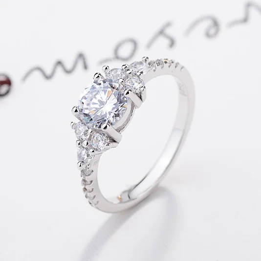 Новинка 925 Anillos Серебряный драгоценный камень, женское/мужское кольцо для пары, черный оникс, AAAA Циркон классическое кольцо Брендовое ювелирное изделие с кристаллами
