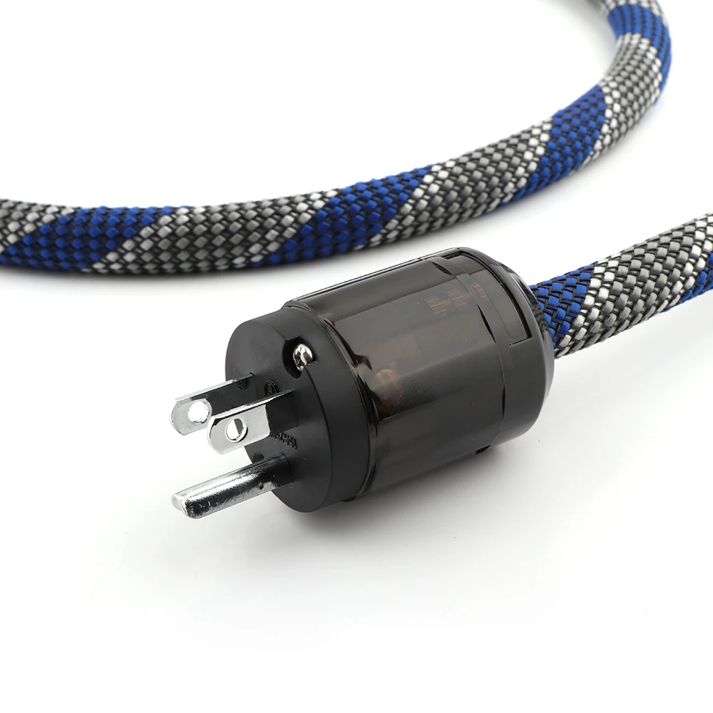 D503 HI End US AC Power Cable 3pins US Plug Power Cord Audiophile Power Cable CD Tube amplifer headphone