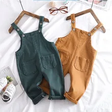 Рост 80-100 см; Новинка года; Осенний комбинезон для маленьких мальчиков; Комбинезон для маленьких девочек; детские джинсы