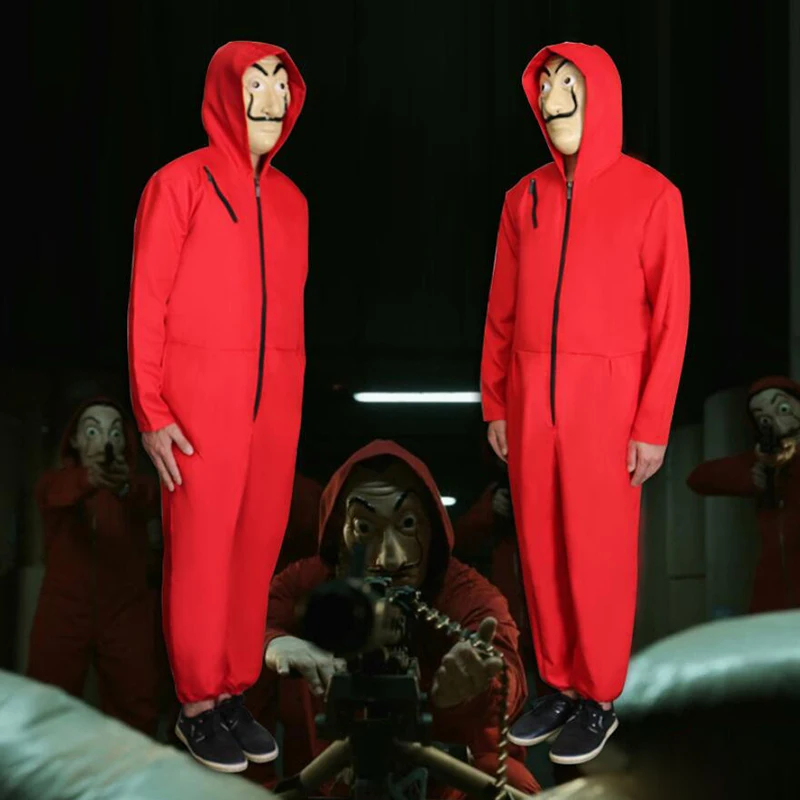 Дом из фильма paper La Casa De Papel Испания Salvador Dali косплей ТВ Netflix детский Карнавальный