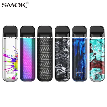SMOK Novo-Kit de vapeo portátil, vaporizador de cigarrillo electrónico con flujo de aire en forma de U, Original, 2 Pod, 2ml, 800mAh, MTL