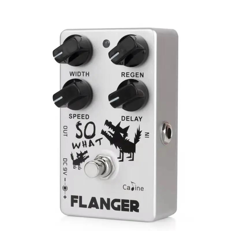Acessórios de Guitarra Caline Clássico Flanger Efeito Guitarra Pedal Cp-66 - Image 2