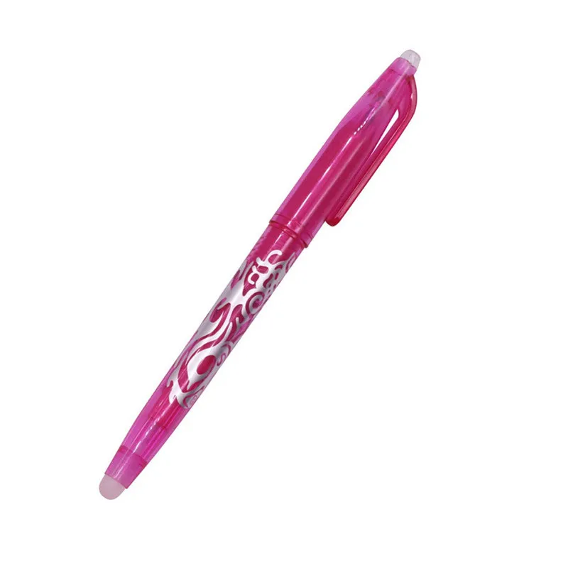 Pen Pink 8 шт стираемая шариковая ручка 8 цветов гелевая ручка 0,5 мм ручка для письма студент, школа, офис ручка подарок на праздник ручка обучающее оборудование - Цвет: Pen Pink