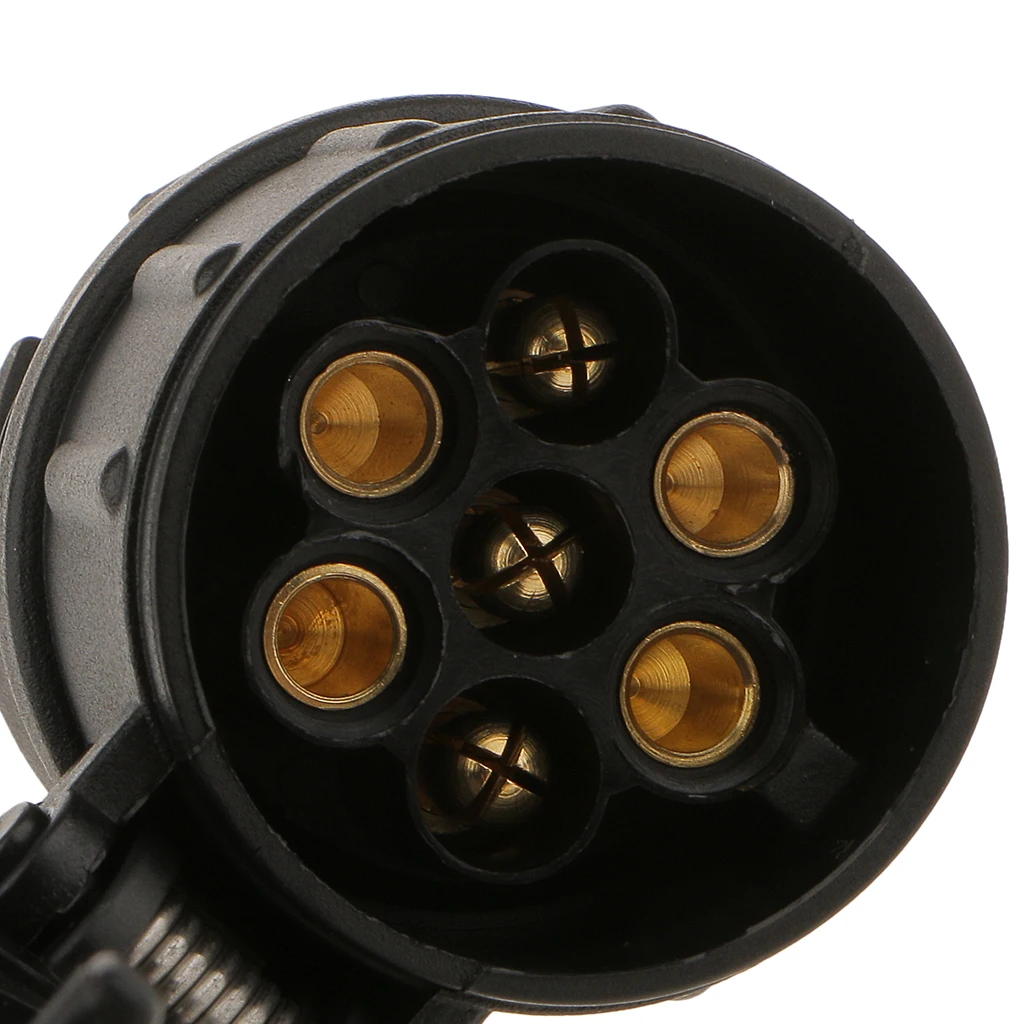 13 Pin Socket To 7pin Plug Adaptor/Convertor For Trailer/Caravans/Towing