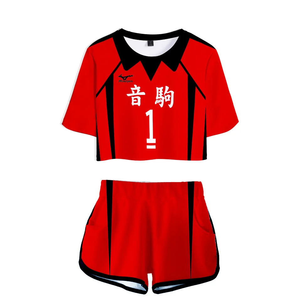 Haikyuu! Костюм для косплея и волейбола Kuroo Tetsurou майка Cos Kozume Kenma спортивная одежда
