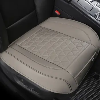 

1 Pair Luxury PU Leather Car Seat Covers Protectors for Front Seat Bottoms