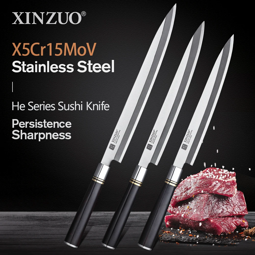 Нож Gyuto из нержавеющей стали X5Cr15MoV 240/270/300 мм|Кухонные ножи| |