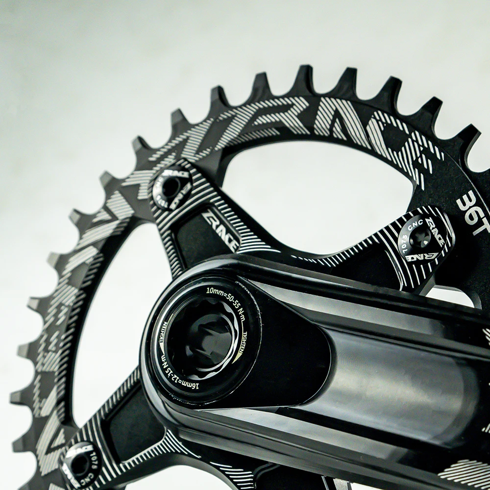 ZRACE Precision CNC MTB Chainring, Narrow Tooth AL7075 Alloy