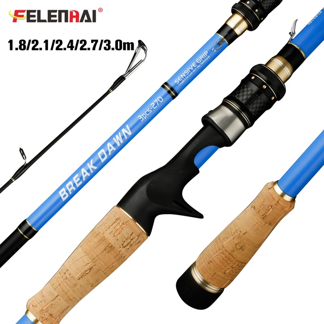 BUDEFO MAXIMUS Lure Fishing Rod 1.8m 2.1m 2.4m 2.7m 3.0m30T Carbon