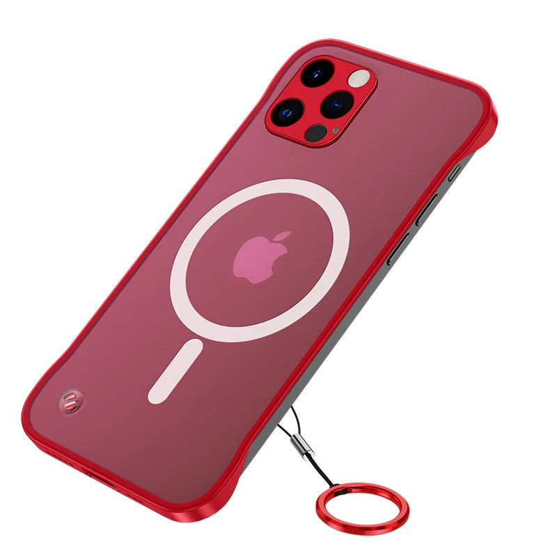 Магнитный беспроводной зарядный чехол для IPhone 11 12 13 Pro Max X XR XS | Мобильные телефоны