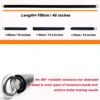 Workout Bar Fitness Resistance Bands Set Pilates Yoga Pull Rope Exercise Training Expander Gym Equipment for Home Bodybuilding 4