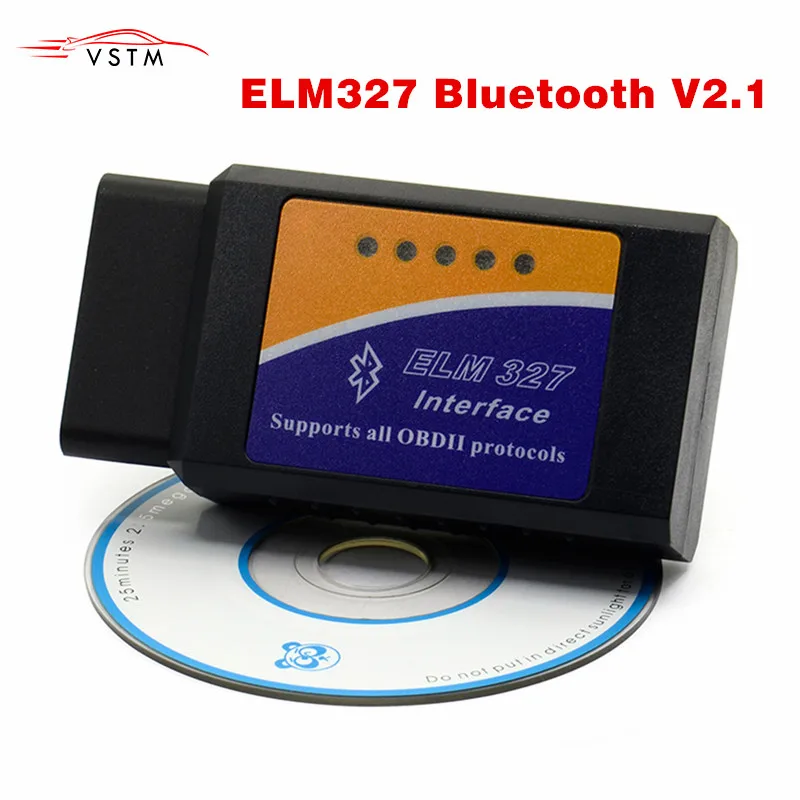 HOUSE CLOUD LM327 Bluetooth Scanner Auto OBD2 Diagnostic Tool Elm 327 Bluetooth OBDII Scanner
