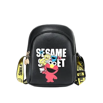 

2020 on the Grounds of the Cartoon Print One-Shoulder Handbags Multi-Functional Mobile Phone Purse Messenger Ms. Mini Small Bag