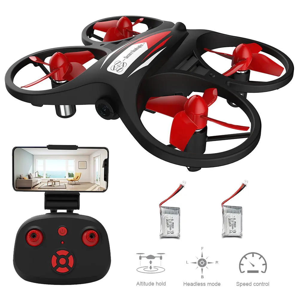 

RC Quadrocopter Toy Mini Drone RC Quadcopter Four-axis Aircraft Toy Wifi Transmission 720P HD Aerial Photography Toys for Gifts
