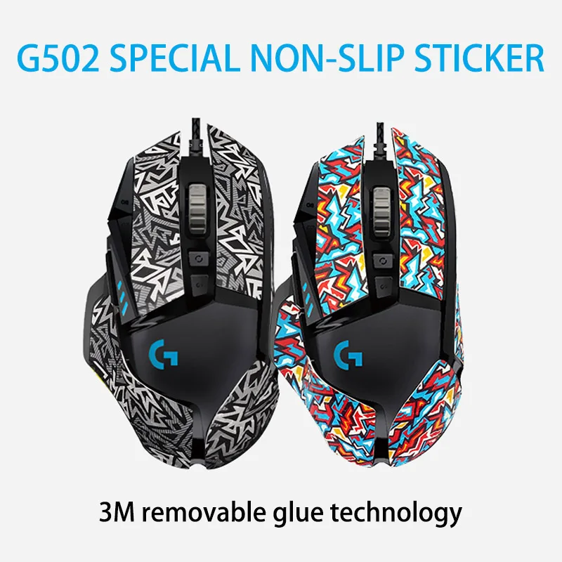 Migration fordøjelse Downtown Mouse Anti Slip Stickers For Logitech G502 Hero Wired Mouse Stickers Diy  Anti-sweat Camouflage Pattern Mouse Anti Slip Stickers - Keyboards -  AliExpress