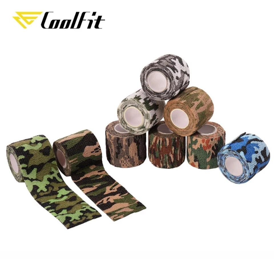 Самоклеящаяся эластичная лента CoolFit 5 см * 450 нетканый материал защитное
