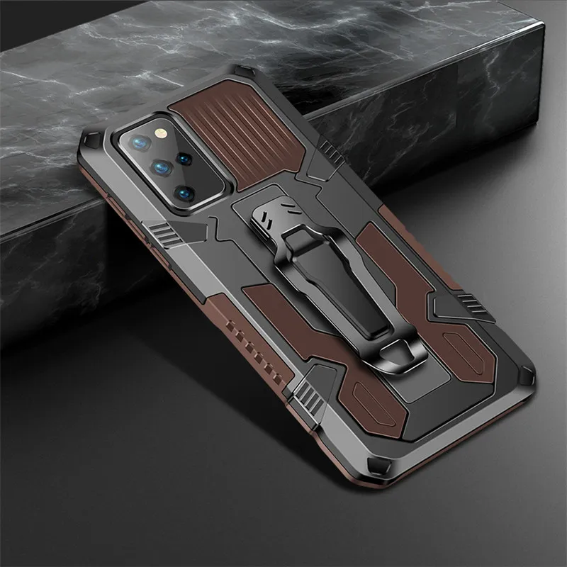 Armor Phone Case For Samsung Galaxy A2 J2 J4 J6 J7 NXT A01 Prime Plus Core Rugged Aluminum Magnetic Stand Metal Anti-fall Cover