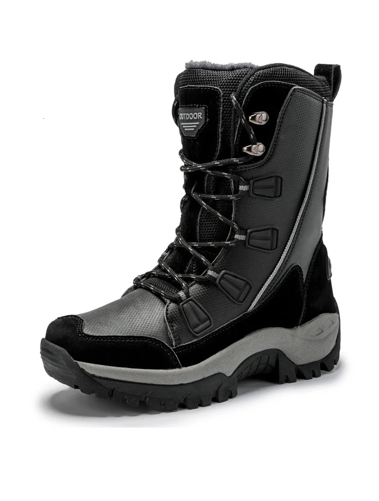 Women Boots Waterproof Winter Shoes Women Snow Boots Platform Keep Warm Ankle Winter Boots With Thick Fur Heels Botas Mujer