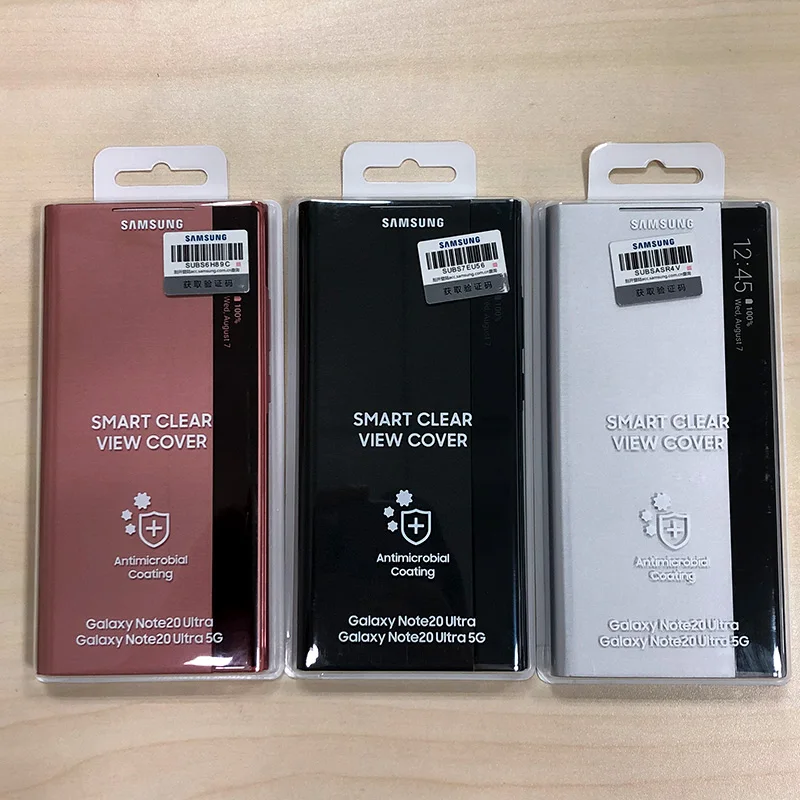 SAMSUNG Original Phone Cover Vertical Mirror Flip