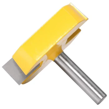 

1/2Inch Milling Cutter Shank Bottom Cleaning Router Bit Woodworking Clean Tool