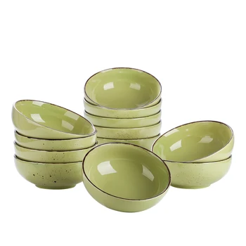 

Vancasso Navia-C Vintage 4/8/12-Piece 800ML Large Cereal Bowls Set Ceramic Soup/Mixing/Fruit/Noodle/Ramen Restaurant Bowl Set