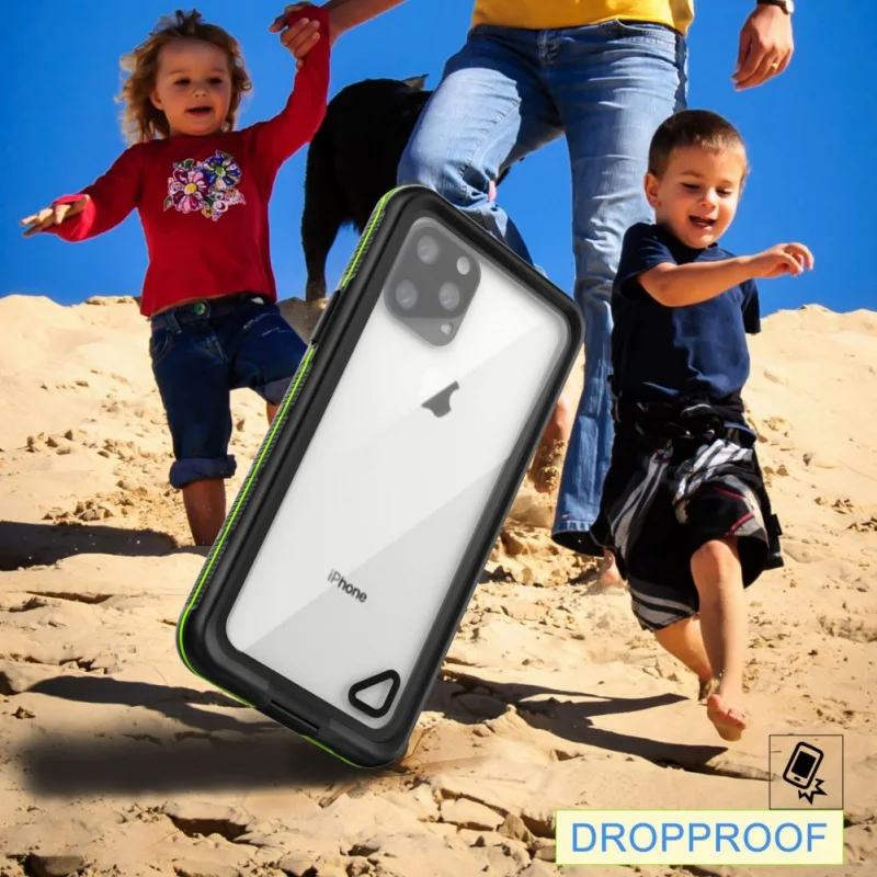 Передний, Задний защитный чехол для IPhone 11 Pro Max противоударный водонепроницаемый защитный чехол для телефона