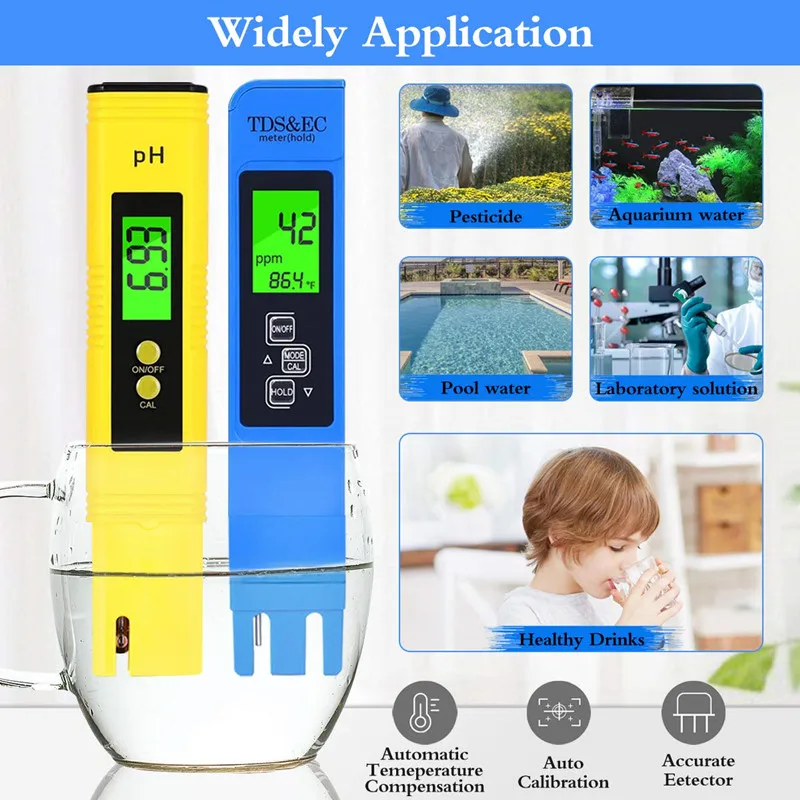 Water Quality Detector PH Meter 0.01 High Precision