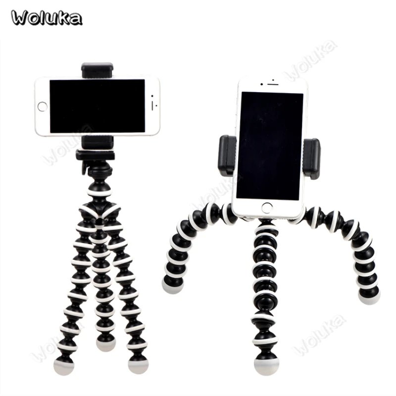 Портативный мини штатив Гибкий осьминог держатель телефона дистанционное