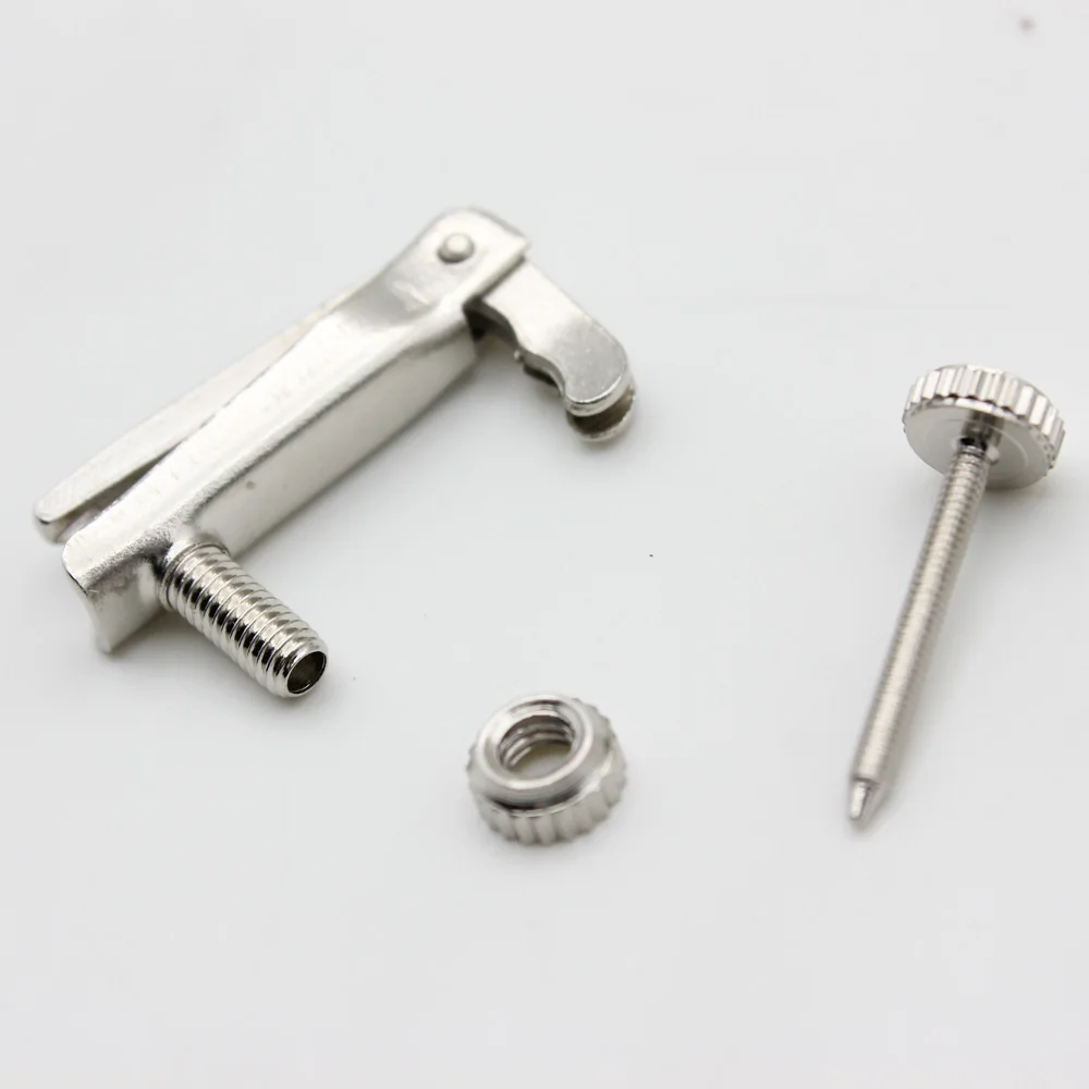 4pcs Violin Fine Tuner Adjuster Copper Nickel Alloy Silver for 3/4 4/4 Size Violin Accessories