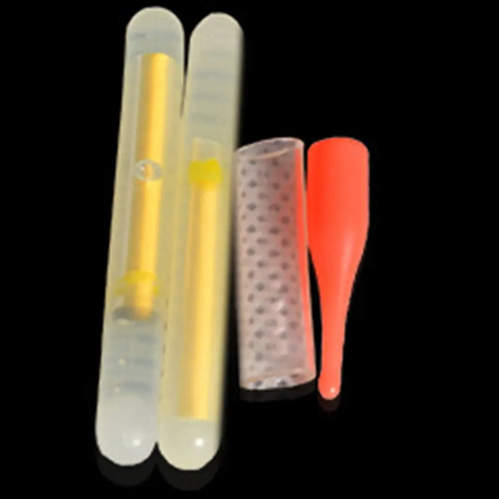 

3Pack/5Pcs Fishing Float Fluorescent Lightstick Light Night Float Rod Lights Dark Glow Stick Useful Lots Fishing/Party