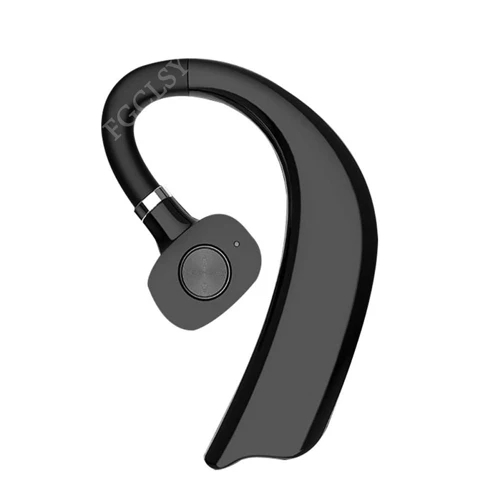 black FGCLSY стерео беспроводные Bluetooth наушники V5.0 Громкая связь вызов бизнес гарнитура с микрофоном ушные крючки наушники для iPhone IOS - Цвет: black