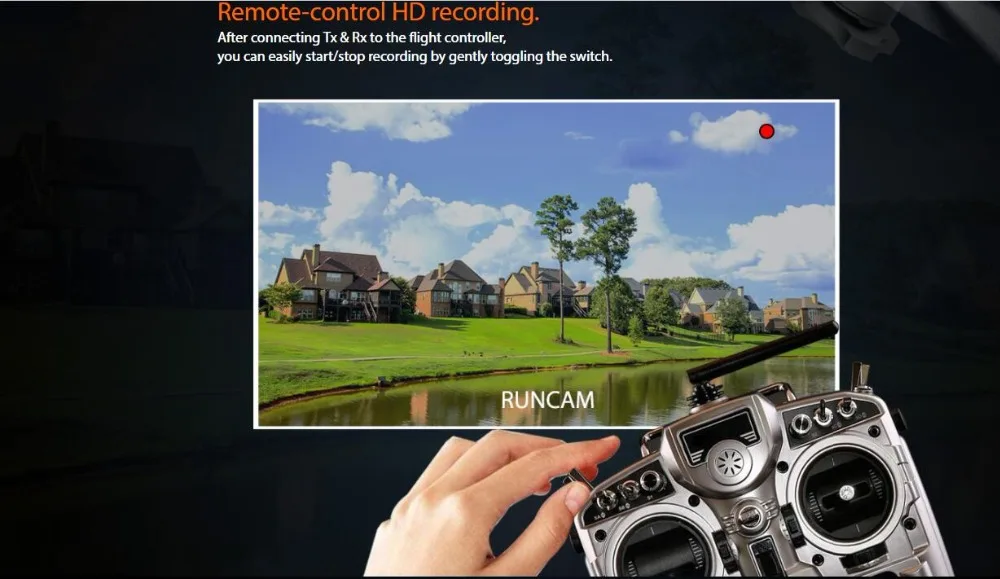RunCam гибридный двойной объектив широкоугольный 4K HD мини FPV камера HD SONY 8MP датчик для FPV гоночного дрона