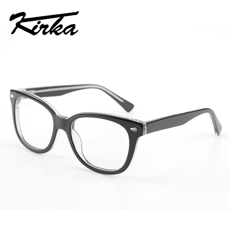 

Glasses Men Frame Acetate Eyewear Black Spectacle Frames Optical Eyeglasses Clear Lens Prescription Glasses Frames For Men