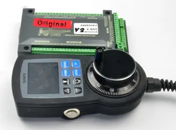 

NVCM MACH3 USB Port 3 Axis Motion Controller CNC Card Board + NVMPG-3D CNC Manual Pulse Generator MPG