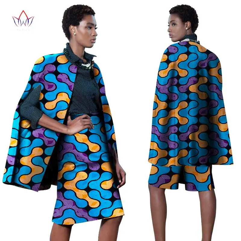 Леггинсы Наборы для женщины пользовательские абсолютно комплекты из двух предметов в африканском стиле Базен Riche одежда для женщин из двух частей комплект со штанами африканский WY707 - Цвет: 23