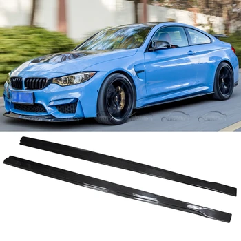 

MTC Style Real Carbon Fiber Auto Racing Car Styling Bodykit Extension Lips Side Skirts for BMW F80 M3 F82 F83 M4 2012 - 2017