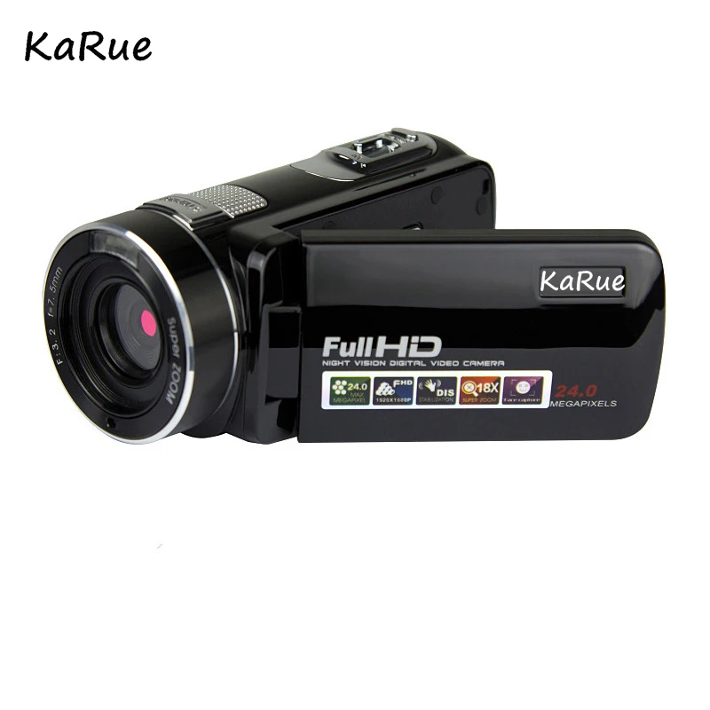 Ночное видение 5MP CMOS цифрового видео Камера видеокамера HD 720P 2 7 дюймов Экран 16xdigital
