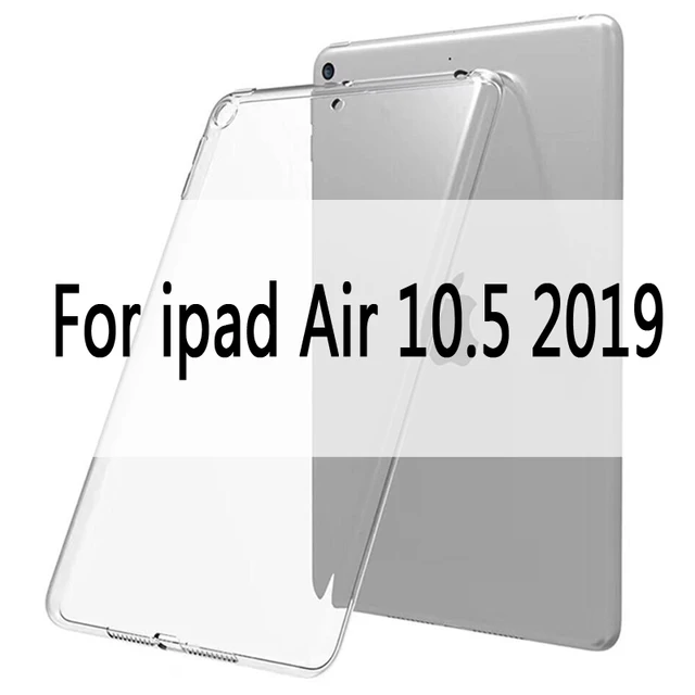 Case For iPad 10.2 2019 MiNi 2 3 4 5 TPU Transparent Silicone Shockproof Cover For New iPad 2017 2018 Pro 10.5 Air 1 2 Back Case For Air 10.5 2019