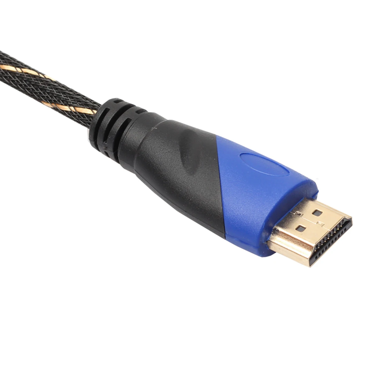 SOONHUA 6 футов Плетеный HDMI кабель Позолоченный соединитель V1.4 HD кабели av