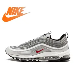 Оригинальный Nike Оригинальные кроссовки Air Max ОГ 97 QS Для женщин Breatheable Running уличная спортивная обувь кроссовки с низким берцем Брендовая