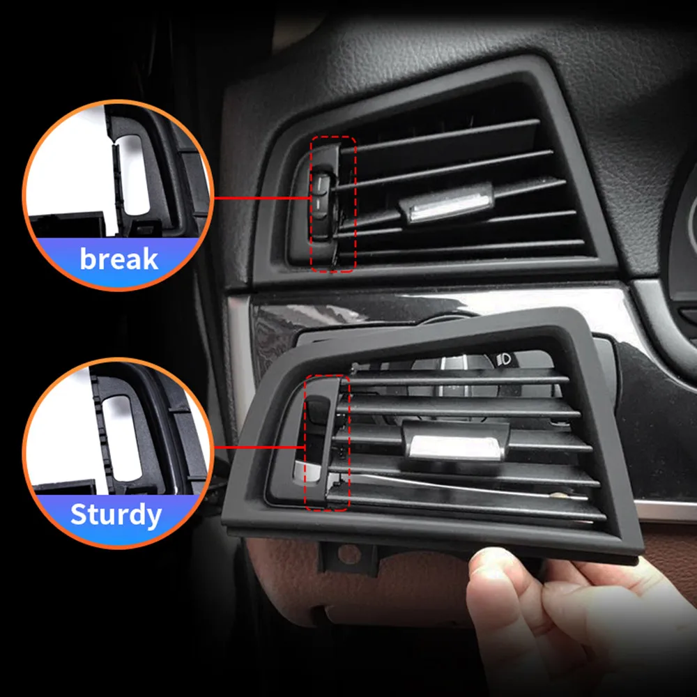 AC Air Conditioner Vent Grille LHD RHD Original Black Front Rear Replacement For BMW F10 F11 F18 520i 523i 525i 528i 535i