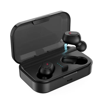 

D2 Wireless Bluetooth Headset 5.0 Stereo Sport Earphones CVC Voice Noise Reduction Headphones with Microphone For IPhone Huawei