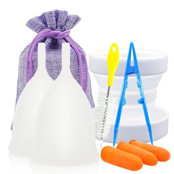 

Feminine Hygiene Period Cup Excellent Menstrual Cup of Reusable Soft Cup Menstrual Collector for Menstrual Period