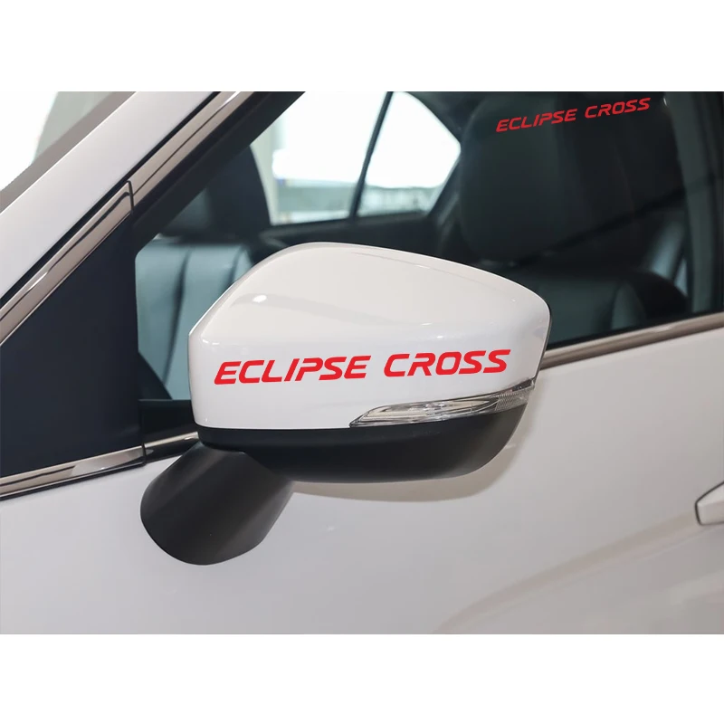

4pcs Car Window Bumper Sticker for Mitsubishi Eclipse Cross Fuel Tank Decal Decoration Car Stickers Styling